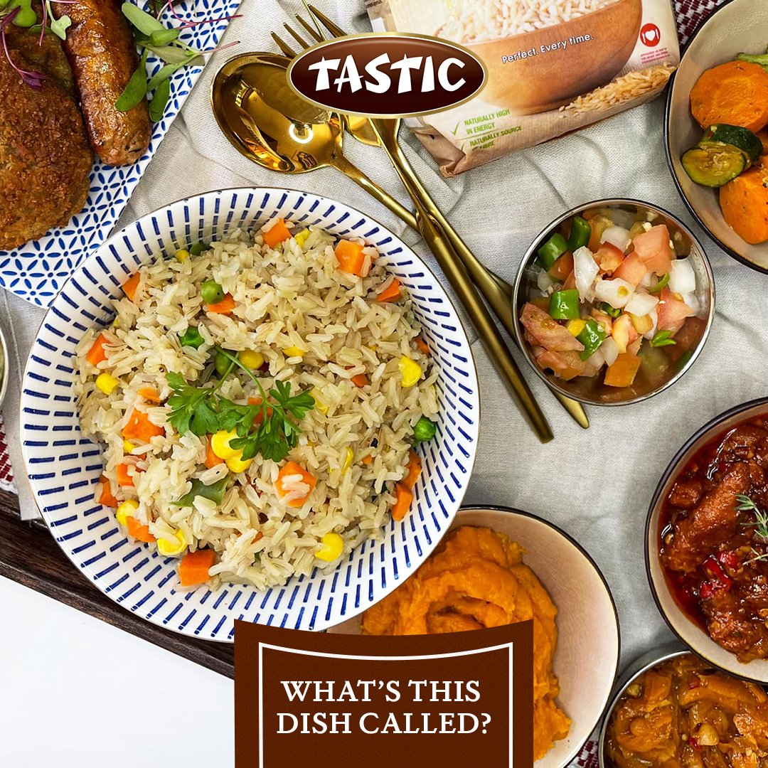 Food, Kos, Dijo, Ukutya. 🍱​

Even if we call food by different names, many families have a signature dish that uses Tastic rice. What do you call this dish in your home language?​

#MoreInEveryPot  #PerfectEveryTime