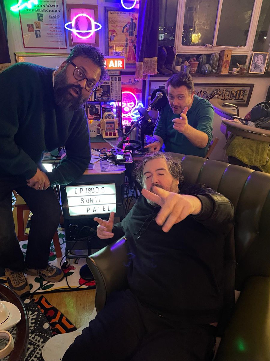 In episode 4 of Control the Airwaves  <a href="/SunilDPatel/">sunil patel</a> joins <a href="/TheNickHelm/">Helm Dogg on Tour</a> and <a href="/natmetcalfe/">Nathaniel Metcalfe (also available on Bluesky)</a> in the clubhouse treehouse to pick his perfect night of TV. Produced by <a href="/producer_nat/">Natalie King</a> and the JC3000. Tell your friends! pod.fo/e/21f5b7