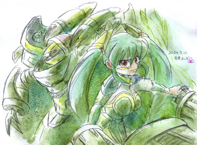 「以前描かせていただいたのはこのあたり。メカ描くのもっと上手くなりたい! 」|おにぎり山ちえぞー🍙のイラスト
