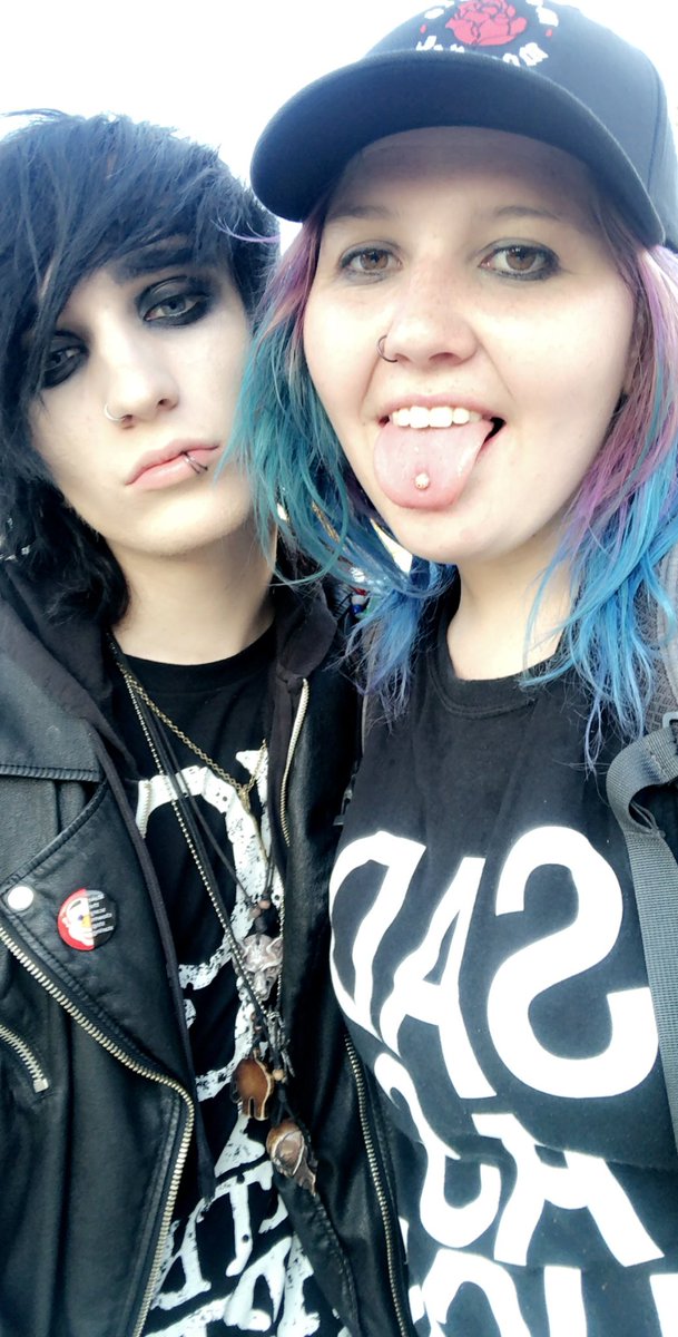 syd_199_'s tweet photo. Realizing I have a face tattoo before @JohnnieGuilbert   Jesus 14 year old me would be in disbelief (this was 2018, I was to embarrassed to show the MDE tour photo) https://t.co/ChnAWgGC1B