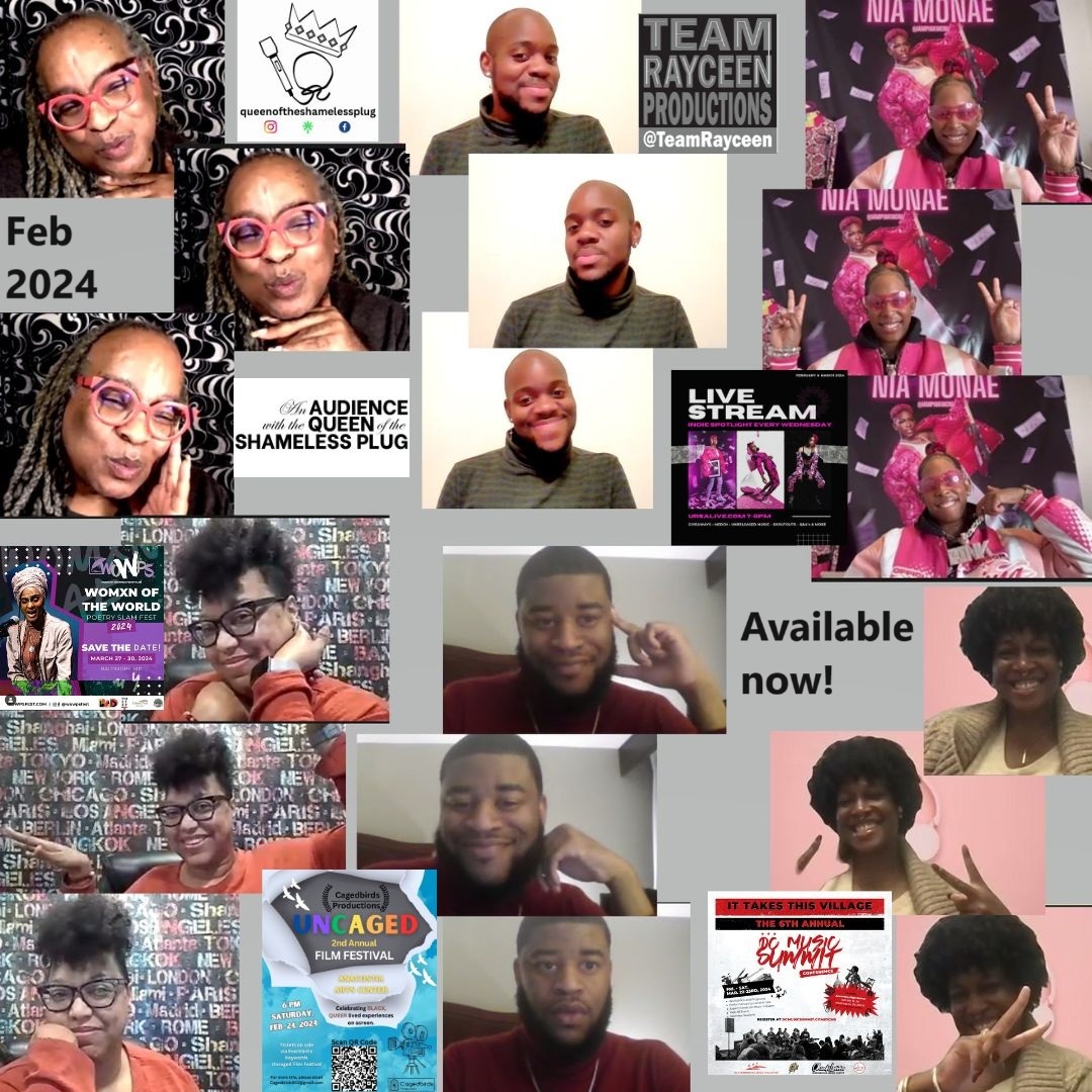 TR Media Promotions @TRFYI (@trfyi) on Twitter photo New: February 2024 edition of An Audience with the Queen of the Shameless Plug, the new monthly live stream, presented by <a href="/TeamRayceen/">Team Rayceen Productions</a>, which features <a href="/RayceenHRH/">Rayceen Pendarvis, HRH 👑</a>, moderator <a href="/itskrylios/">🧚🏻♂️itsKrylios Kreations✨</a>, and guests including <a href="/DiorAshleyBrown/">Uptown DAB 🎙</a>, <a href="/reedwrites/">A Poet Called Genius</a>, and <a href="/IAMPINKMONI/">PM. ⏰</a>
facebook.com/rayceen.pendar… New: February 2024 edition of An Audience with the Queen of the Shameless Plug, the new monthly live stream, presented by <a href="/TeamRayceen/">Team Rayceen Productions</a>, which features <a href="/RayceenHRH/">Rayceen Pendarvis, HRH 👑</a>, moderator <a href="/itskrylios/">🧚🏻♂️itsKrylios Kreations✨</a>, and guests including <a href="/DiorAshleyBrown/">Uptown DAB 🎙</a>, <a href="/reedwrites/">A Poet Called Genius</a>, and <a href="/IAMPINKMONI/">PM. ⏰</a>
facebook.com/rayceen.pendar…