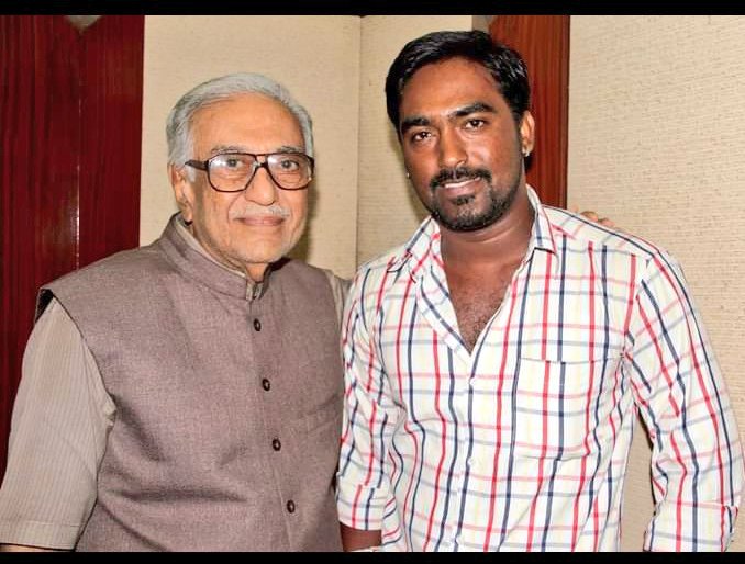 amarmehta86's tweet photo. Iconic Radio host #ameensayani  it was my pleasure I shot his interview and know about his life he was very kind and gentleman but today is very sad news I heard  he passed away bhagvan unki aatma ko shanti de #rip #RADIO https://t.co/uYutpIYcZI