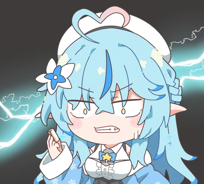 #らみらいぶ #LamyArt雪花に電流走る 