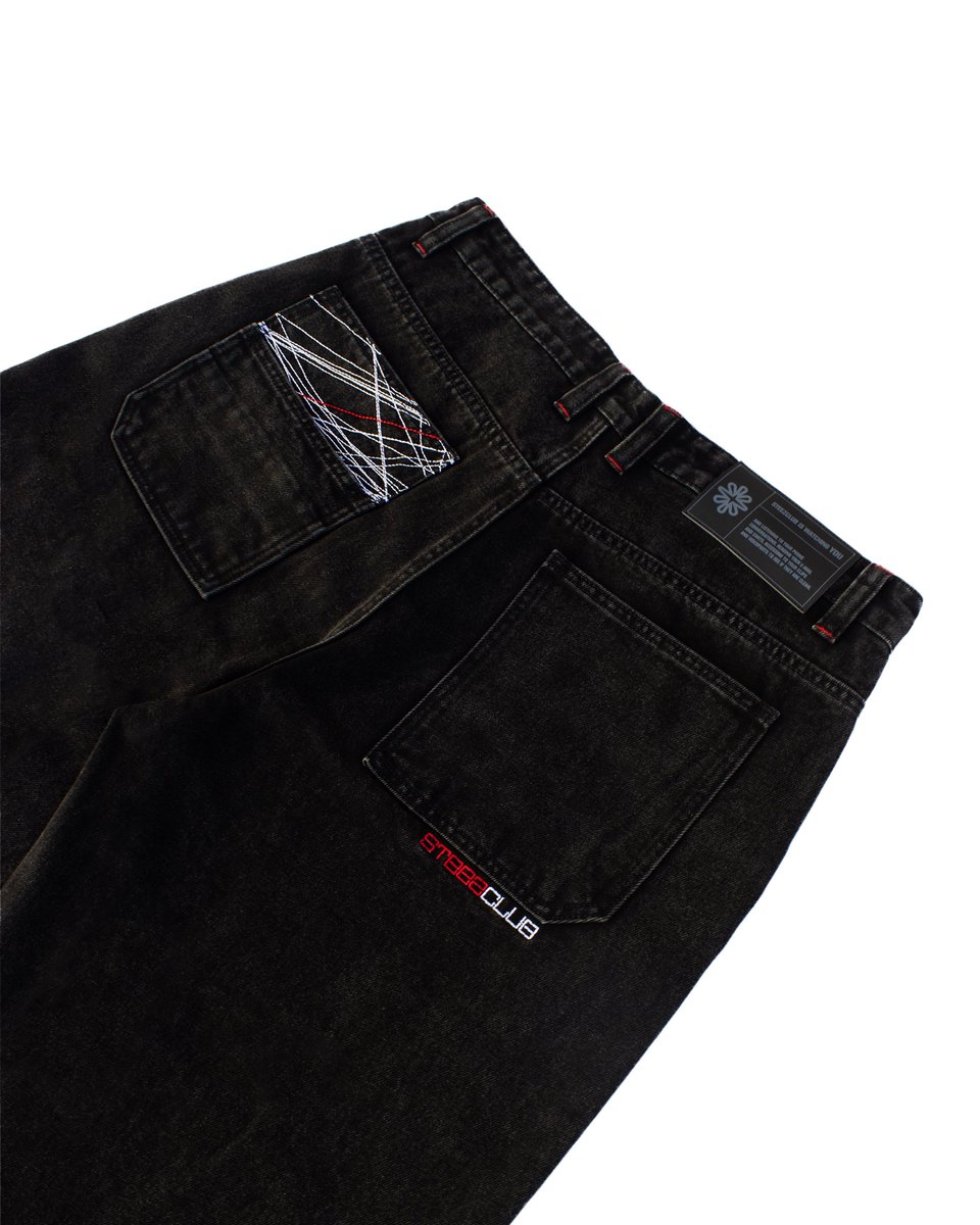 "RED LINE" PANTS - STEEZCLUB ✶ 10/02