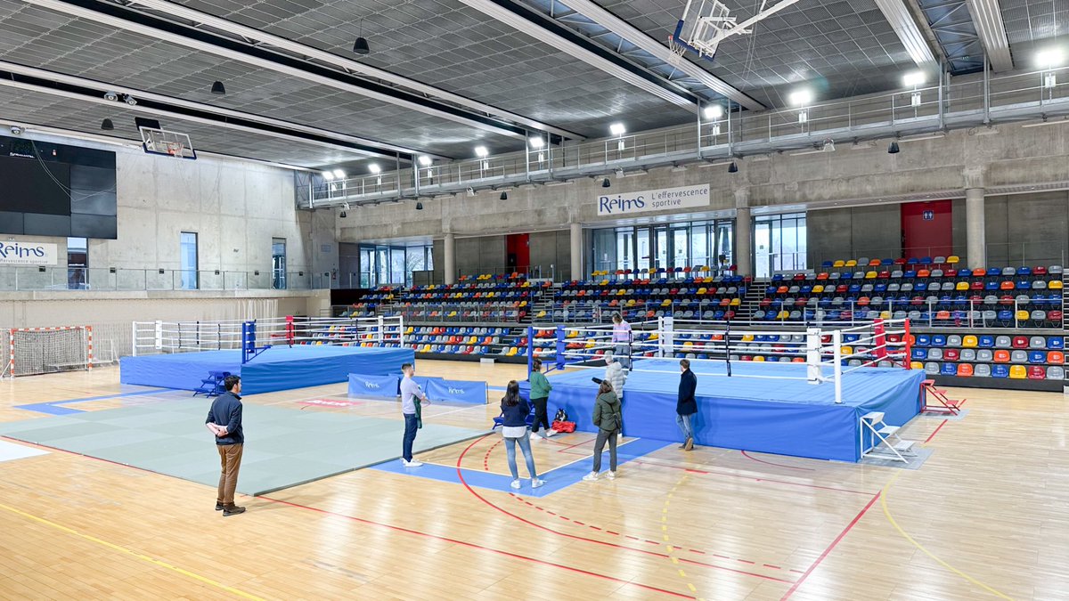 Visite aujourd’hui des membres et préparateurs de la <a href="/TeamGB/">Team GB</a> en vue de l’accueil à #Reims de la préparation de leurs athlètes pour <a href="/Paris2024/">Paris 2024</a> ! L’objectif : faire la visite de l’UCPA Sport Station <a href="/GrandReims/">Grand Reims</a> et du complexe René Tys en situation. #TerredeJeux2024
