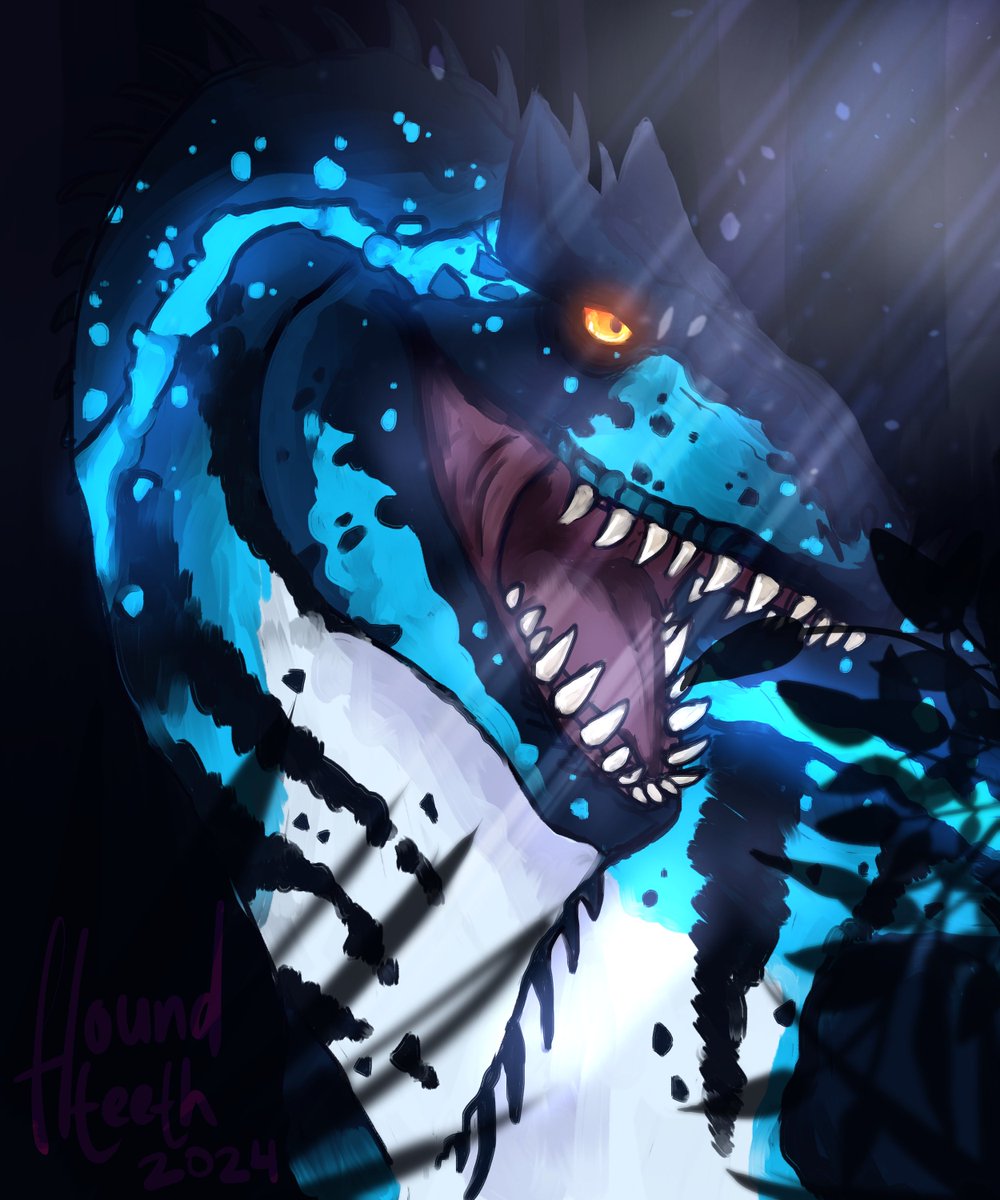 hound_teeth_'s tweet image. Acrocanthosaurus from #beastsofbermuda