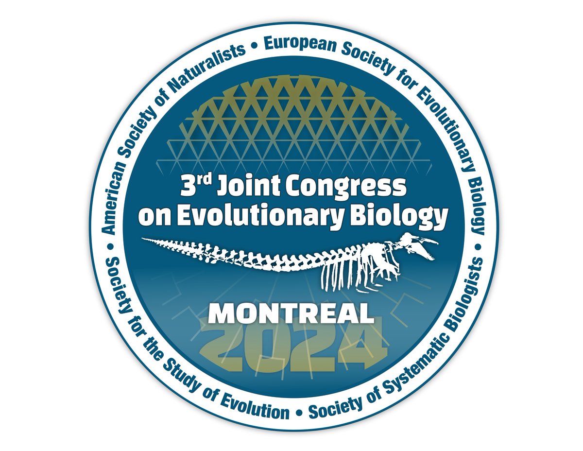 Registration and abstract submission for the 3rd Joint Congress (@eseb_org, @sse_evolution, @ASNAmNat, @systbiol) on Evolutionary Biology is now open! To register: evolutionmeetings.org/registration.h… Further details: evolutionmeetings.org