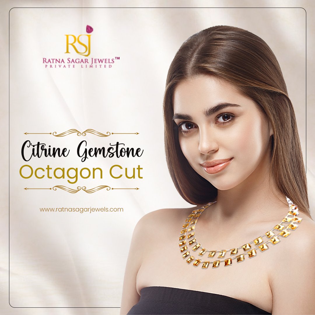 Radiant brilliance in every facet: Octagon-cut Citrine gemstone shining with warm golden hues.
.
Order now- ratnasagarjewels.com/product-citrin…
.
.
#RatnaSagarJewels #GemstoneBeads #BeadedJewelry #HandmadeJewelry #GemstoneLove #JewelryDesigns #BeadedGems #GemstoneJewels #JewelryFashion