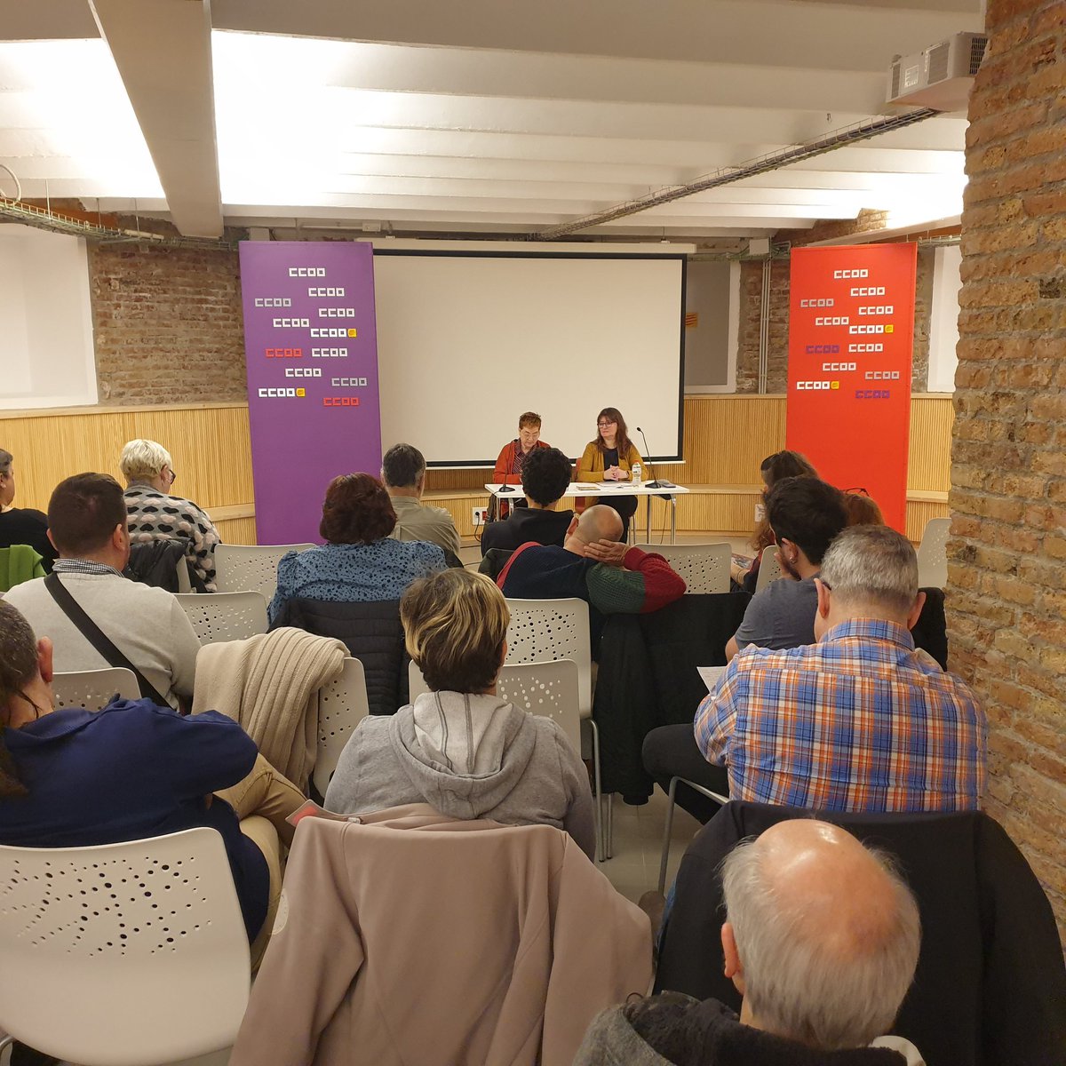 ⭕ CCOO AJT BCN (@ccooajtbcn) on Twitter photo Avui hem pres la paraula! <a href="/CCOOAJTBCN/">⭕ CCOO AJT BCN</a>
Acabem la jornada amb moltes propostes.
#MilloraElMón Avui hem pres la paraula! <a href="/CCOOAJTBCN/">⭕ CCOO AJT BCN</a>
Acabem la jornada amb moltes propostes.
#MilloraElMón