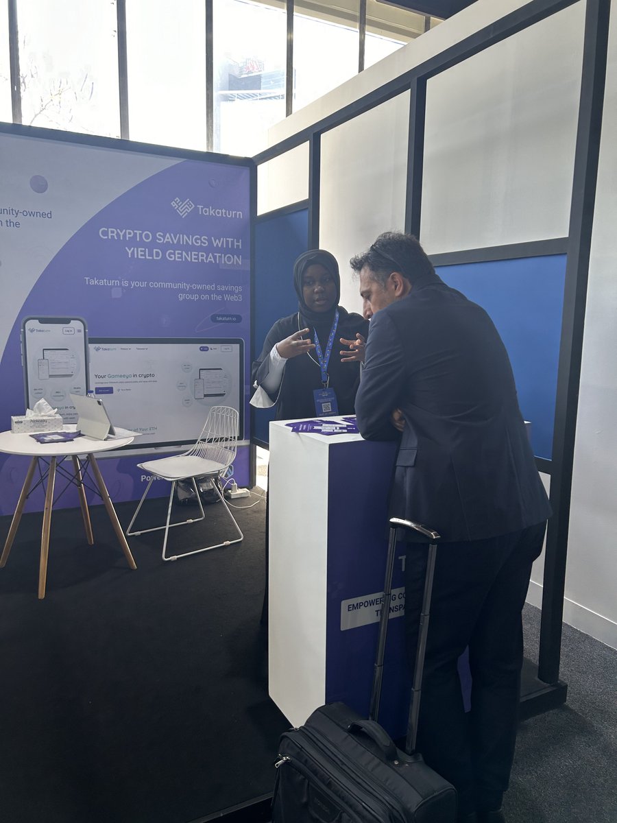 takadao_io's tweet photo. We’re here at @stepconference in Dubai Internet City! 🙌🏼
And our project manager @LNgouloure1136 has already got a crowd ✨

🚀Come say hi and ask all about Takadao and Takaturn (which you can check out here ➡️ https://t.co/xYFer3gkDw)

#stepconference #takadao #dubai #web3 https://t.co/6W0BBvF3kn