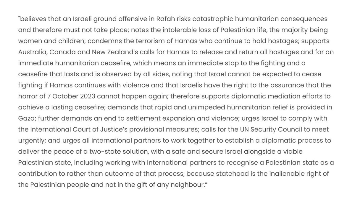 I will be supporting <a href="/UKLabour/">The Labour Party</a>’s motion today on an immediate humanitarian ceasefire in Gaza.
