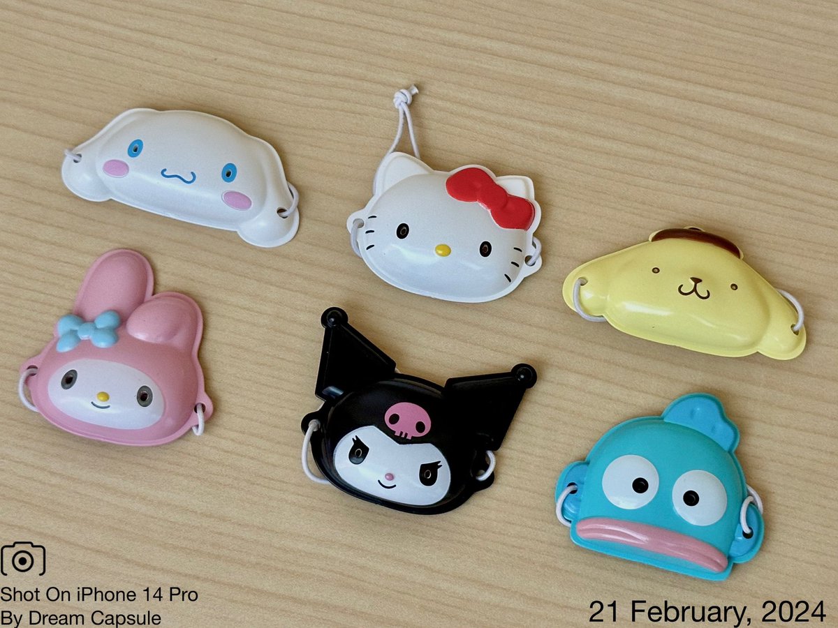 🌟新入荷ガチャ商品プレゼントCP🌟 腕やぬいに付けられるおめんが登場