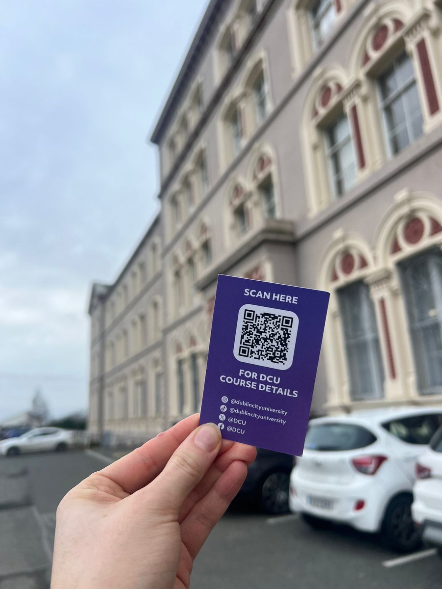Team DCU are back on the road after a mid term of working hard behind the scenes for our upcoming fairs, talks &amp; Open Days 👀
Thanks to @stdavidscbs 5th years for welcoming Sinéad yesterday🤩
If you've course questions, check out our prospectus: launch.dcu.ie/3E2kXnj
#WeAreDCU