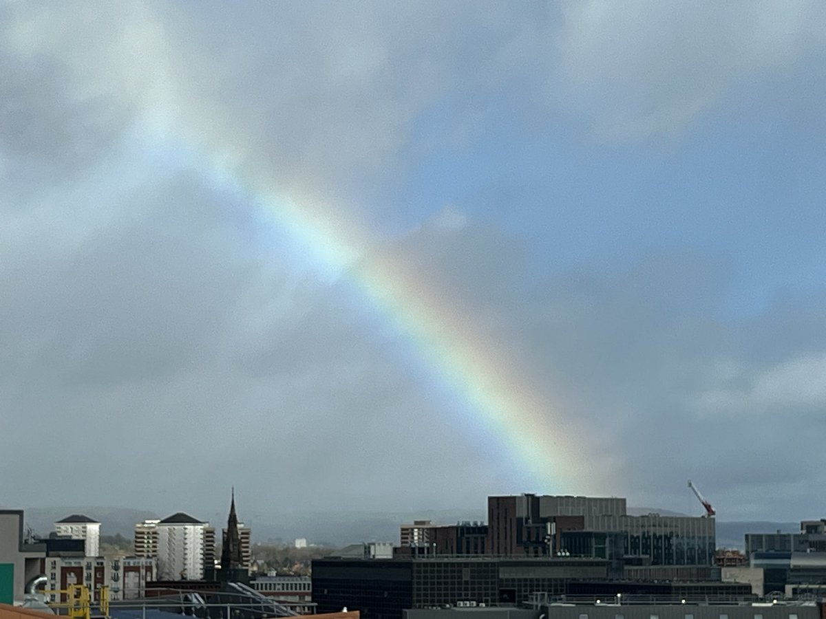 simonboyd82's tweet photo. @UlsterUni looks like you are indeed the pot of gold at the end of a student rainbow…. https://t.co/OZQJPKtqYj