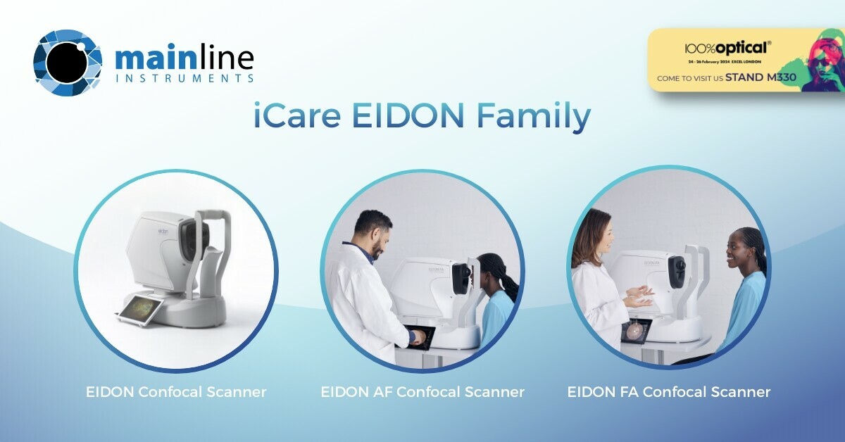 Embark on a journey of precision and clarity with the iCare EIDON Series – setting new standards in retinal imaging! 👁

Visit us STAND M330 at this year's 100% Optical to see it for yourself. 

Follow this link to register for 100% Optical: eu1.hubs.ly/H079Njq0