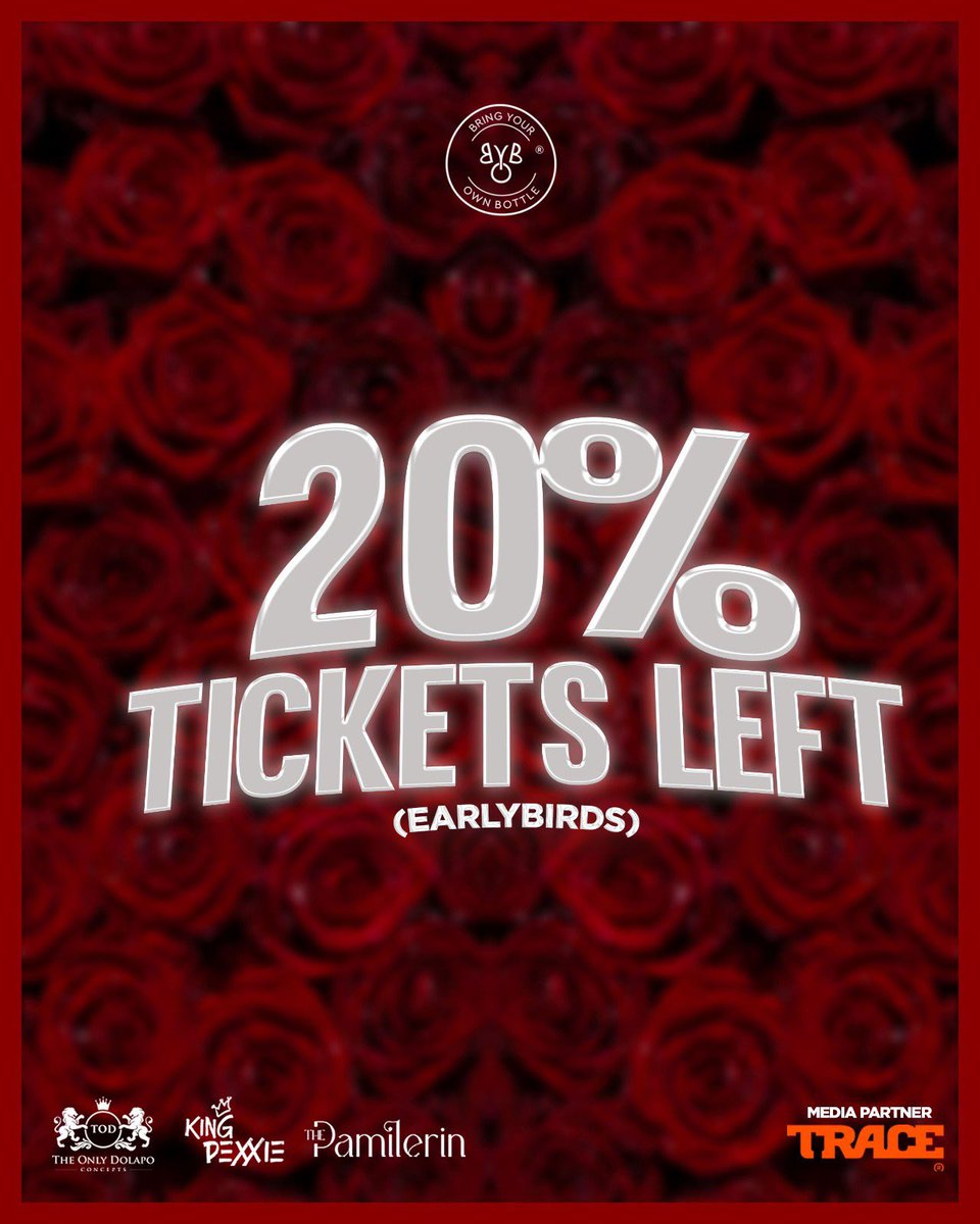 byobsaturdays's tweet photo. BYOB Saturdays LOVE or LUST edition Alert! 🎟️ Only 20% Earlybird tickets left online!! ⏰ Hurry and secure yours now before they’re all gone‼️ 🏃‍♀️ 

(Tickets definitely goes up at the gate on day of event) 

Get tickets: https://t.co/w6Is5Lpp4n / Link in bio 🔗

#byob https://t.co/qboZ0SNle5