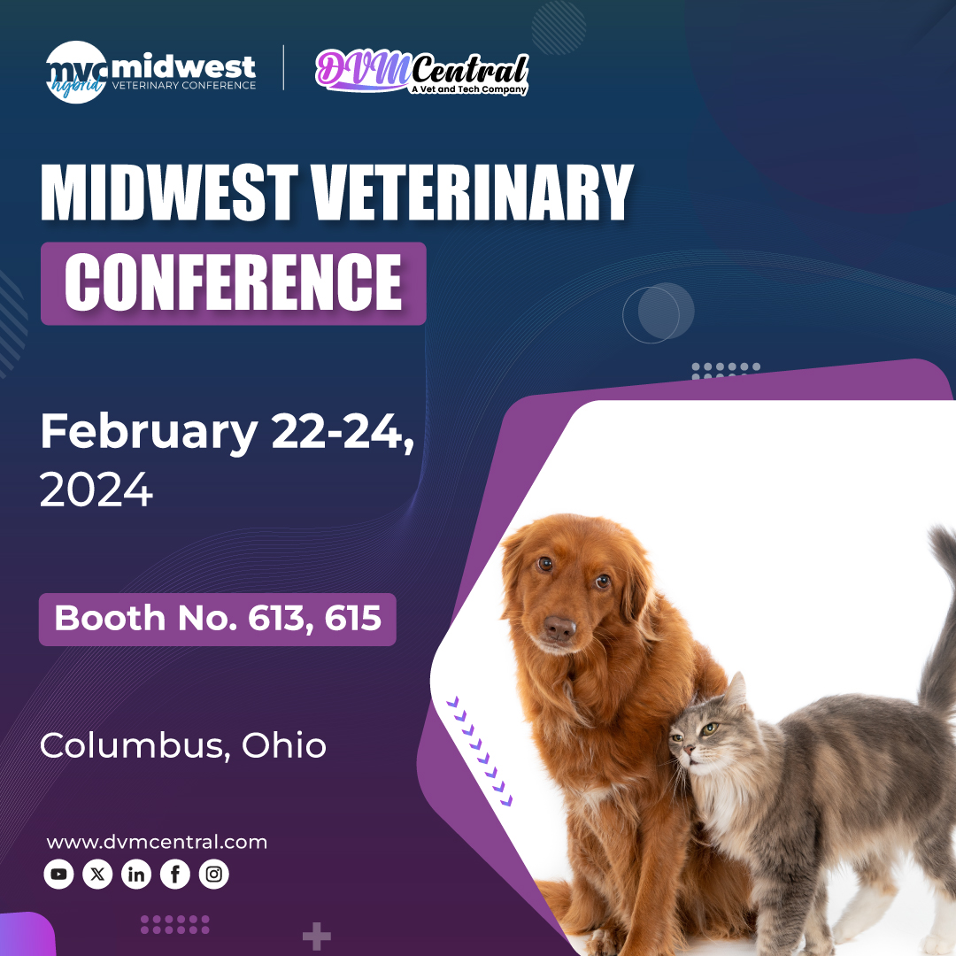 DVMCentral's tweet image. The Midwest Veterinary Conference 2024 is back, This 3-day event (Feb 22-24) is packed with opportunities to learn about the latest advancements and trends in surgical dental instructions.

#DVMCentral #2024MVC #AnimalHealth #VetClinic  #OhioVMA #MidwestVeterinaryConference