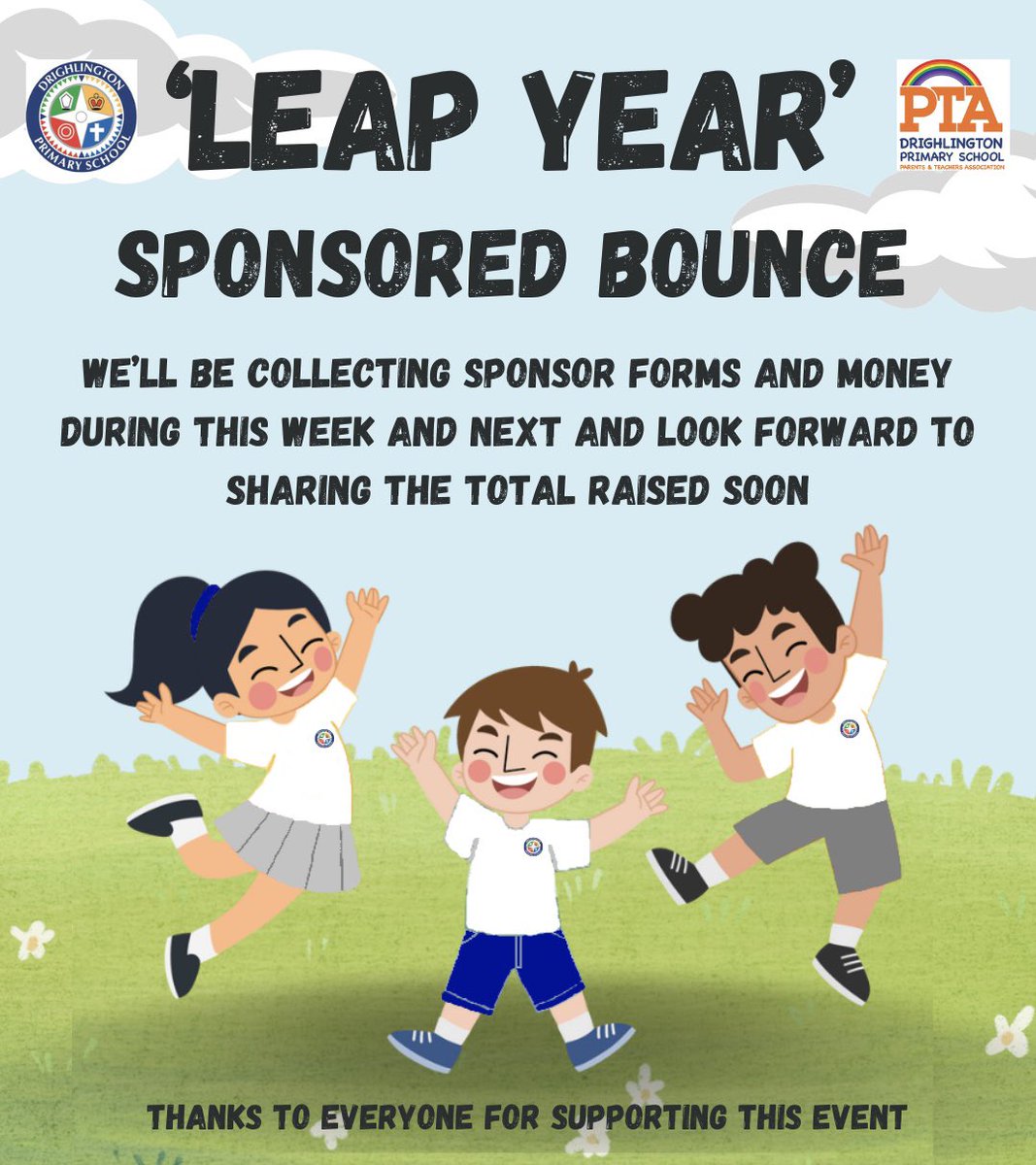 Thanks for all the support for this new event. The updates on Dojo looked like children were having lots of fun and being creative! 

We know some classes will be taking part in activity this week so further updates should be coming out. <a href="/DrigPrimary/">Learn</a> 
#sponsoredevent2024 #PTA