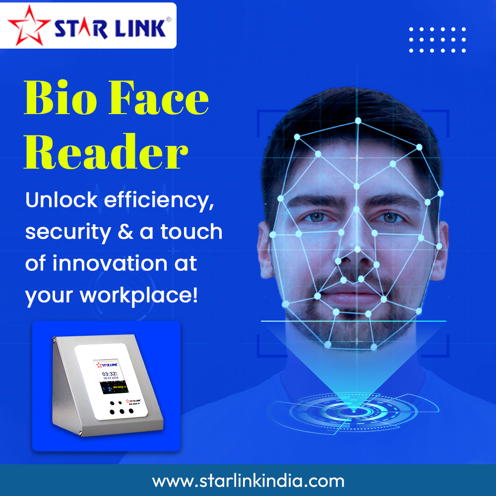 starlinkindia's tweet image. Experience a new era at your workplace with Starlink India&apos;s Bio Face Reader – where unlocking efficiency, ensuring security, and infusing innovation become the keystones of seamless operations! 🌐🔐✨
.
.
.
#StarlinkIndia #BioFaceReader #InnovationAtWorkplace #SecureAccess