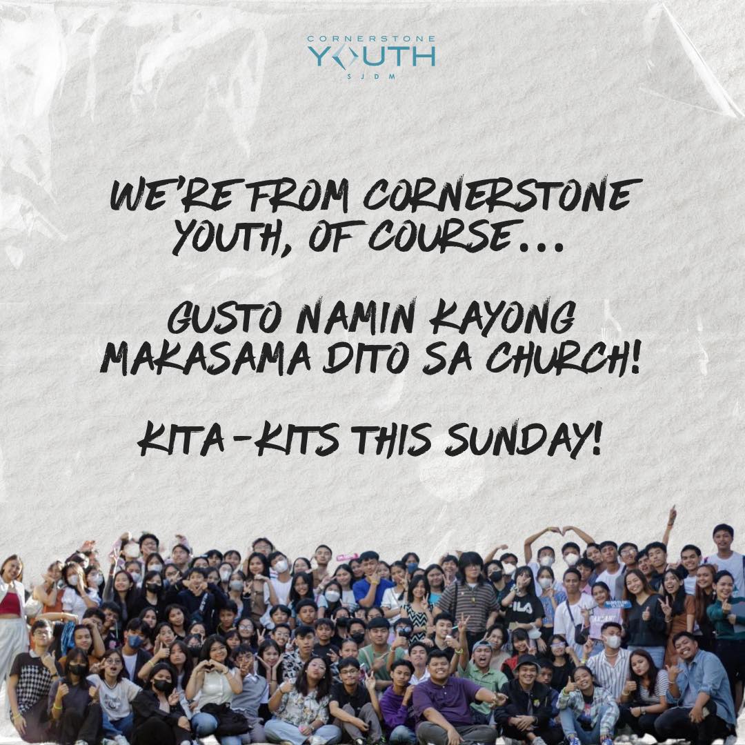 CornerstoneYSJ's tweet photo. We’re from Cornerstone Youth, of course…
#CYSJDM #TheSearchIsOver https://t.co/FQzM2Bk9Cl