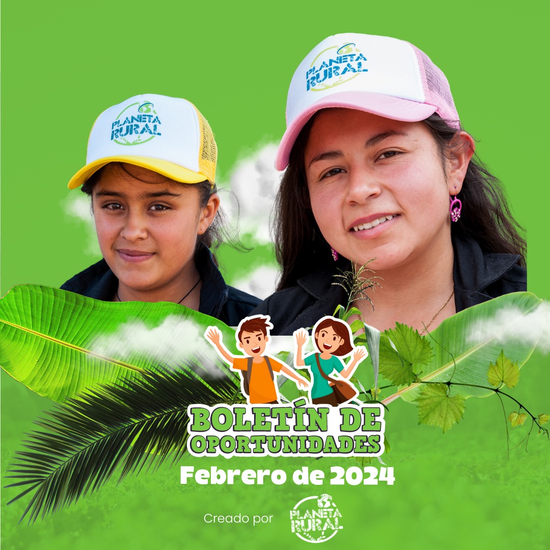 ¡Febrero trae un mar de oportunidades para los jóvenes rurales!👩🏽‍🌾👨🏽‍🌾 Conoce nuestro 
boletín y envíanos tus oportunidades para ser incluidas. 

Juntos podemos impulsar el 
crecimiento y el desarrollo en nuestras comunidades. Descúbrelo aquí👇🏻bit.ly/boletinJR02-Fe…