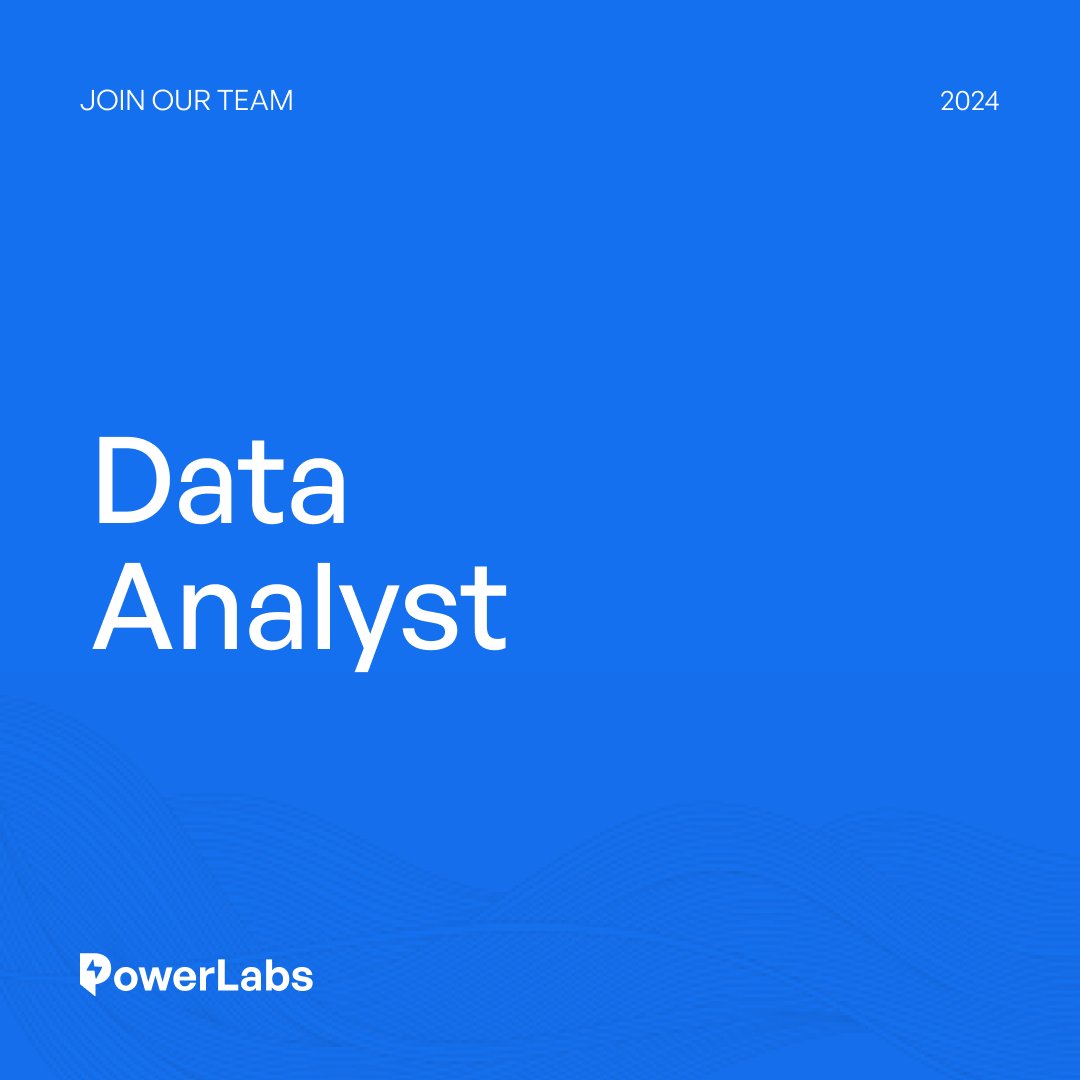 We’re Recruiting! ✨ Are you a data whiz passionate about uncovering insights and driving business decisions in the energy and climate tech space? Join us at PowerLabs. Job Description: bit.ly/PLDataAnalyst Apply here: bit.ly/JoinPowerLabs