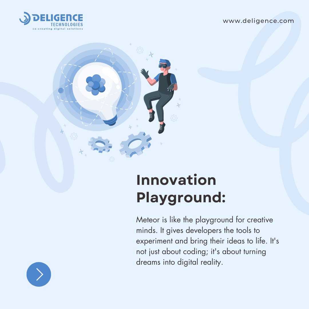 DeligenceTech's tweet image. Elevate your coding experience with Meteor.js - where simplicity meets power, and innovation sparks brilliance.✨ 🌐 bit.ly/3STFxyq
#meteorjs #codeefficiency #realtimecoding #techinnovation #webapprevolution