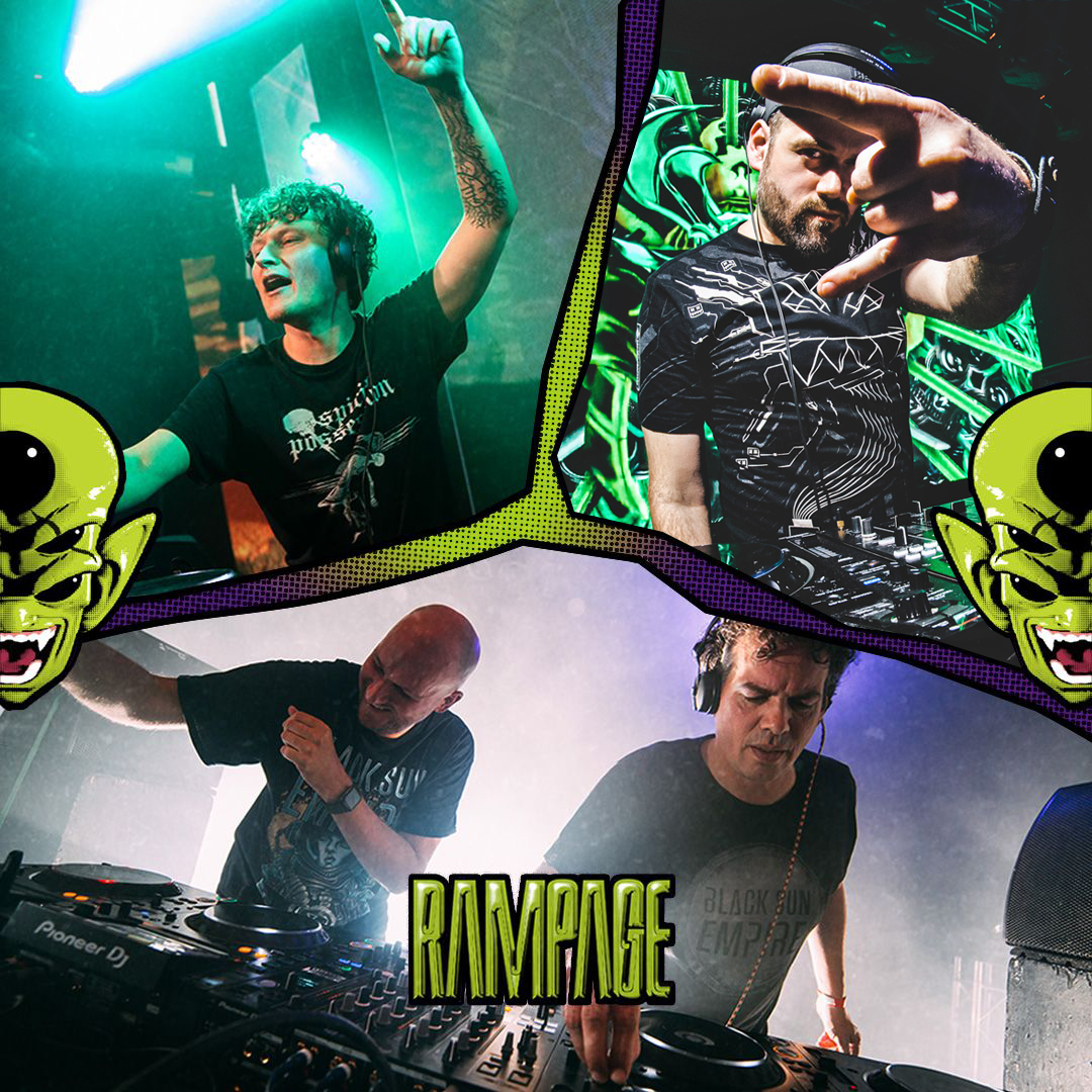 This Saturday we will be bringing the Blackout x Eatbrain showcase to 15 Years of RAMPAGE together with Jade and Pythius. Catch us destroying Sportpaleis from 04:30 to 05:20. See you there 😎🤘 #rampage #blackout #eatbrain #blacksunempire #jade #pythius #drumandbass #neurofunk