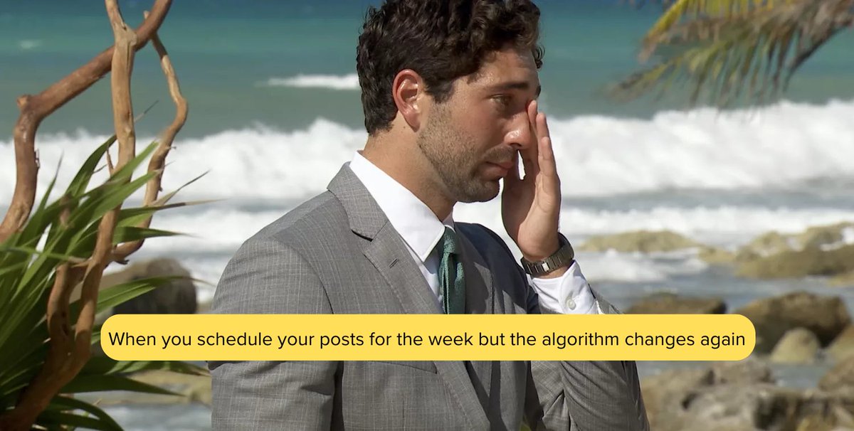 socialpilot_co's tweet photo. Do you feel it? We do!! 😢 🙃
#socialmedia #socialalgorithms #joey https://t.co/YbSRiN826K