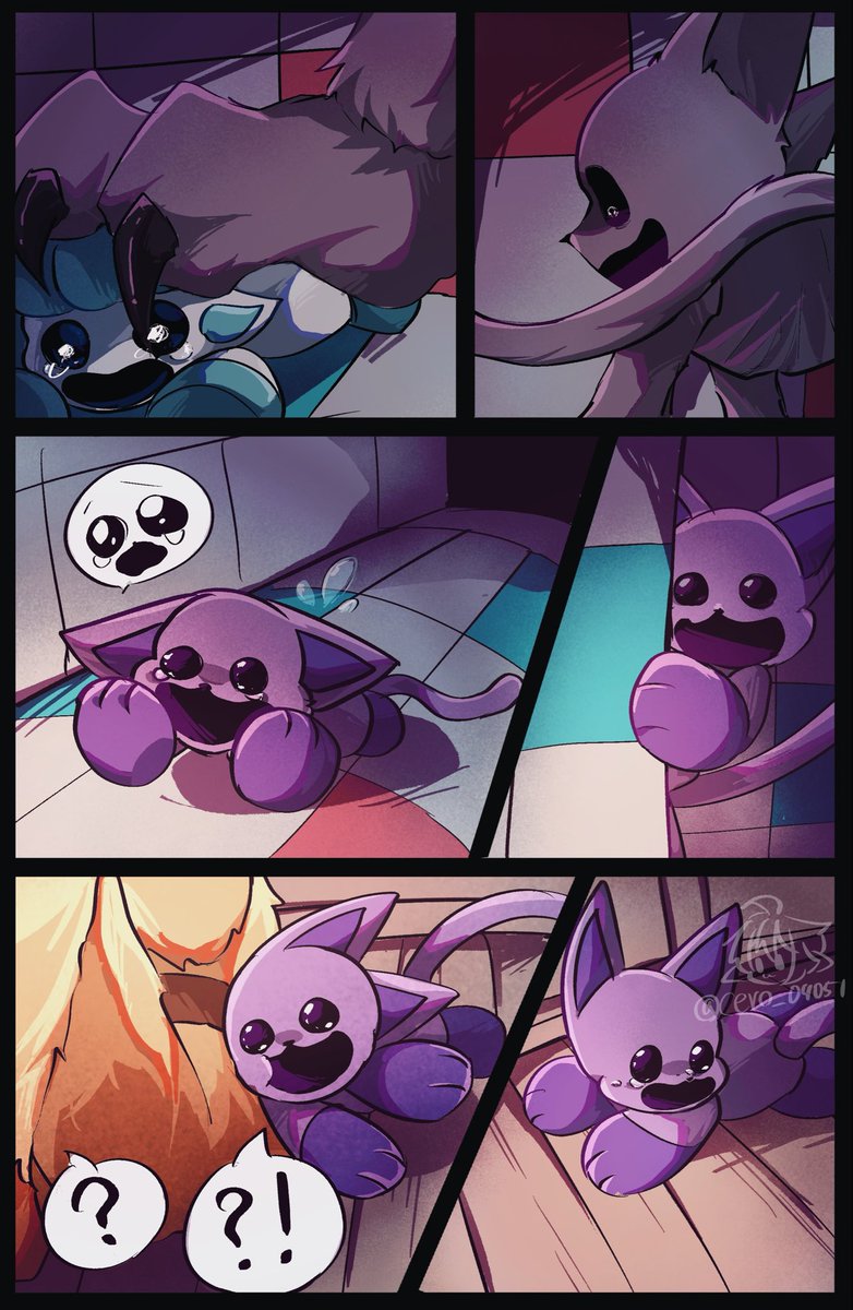 Like my CatNap plush oc, Nappy~💜