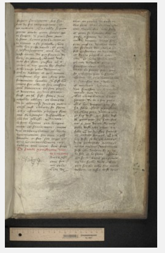 MMFCbe's tweet photo. Today's our final visit to Rijksarchief Brugge. All 16 fragments we have found here are now available on Fragmentarium. Highlights include a map of the Holy Land, a Middle French Golden Legend, a Middle Dutch poem and a polyphonic mass by Pierre de la Rue. https://t.co/FVCXJrT4lt https://t.co/F4RpI7vKtT