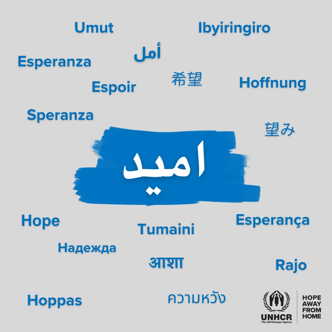 Home is home, Hope is hope, no matter the way we call it! On #MotherLanguageDay, we celebrate the diversity that brings us together.