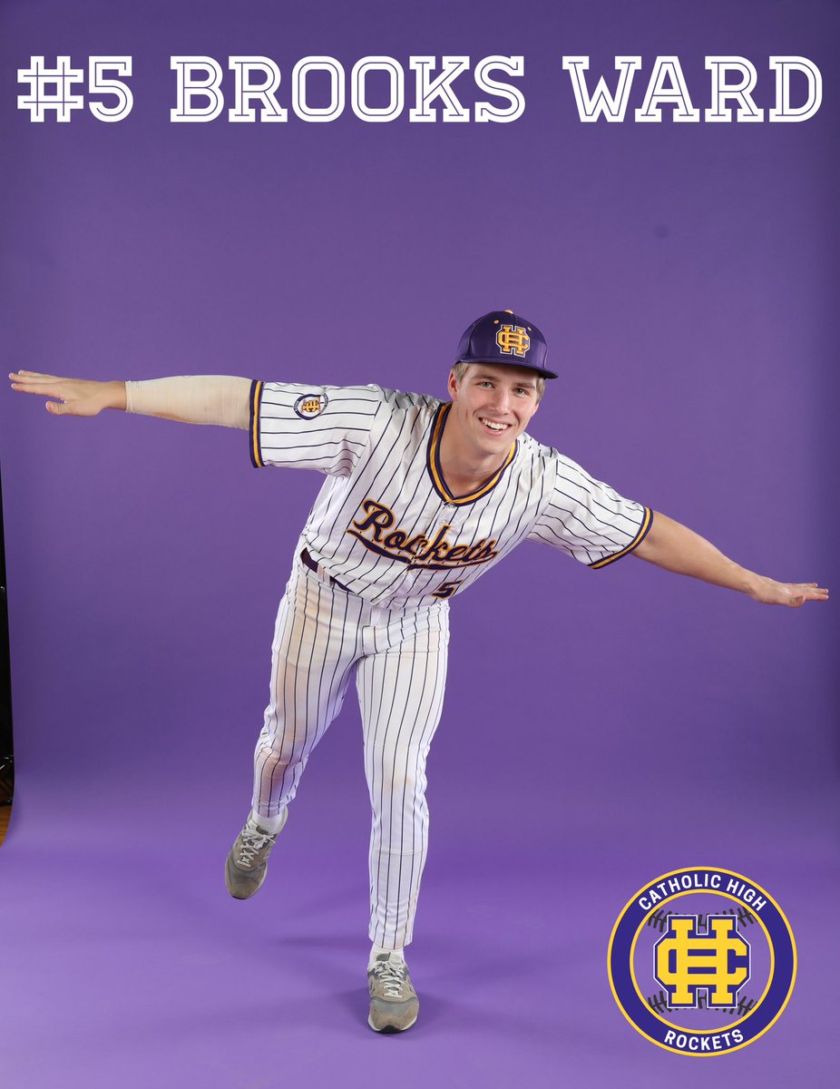 Catholic Rockets Baseball (@rockets_bsb) on Twitter photo FIVE MORE SLEEPS! Today’s spotlight shines on <a href="/BrooksWard9/">Brooks Ward</a>. The Air Force bound, two sport All-State stud will be leading the charge in centerfield again this year. #CITS FIVE MORE SLEEPS! Today’s spotlight shines on <a href="/BrooksWard9/">Brooks Ward</a>. The Air Force bound, two sport All-State stud will be leading the charge in centerfield again this year. #CITS