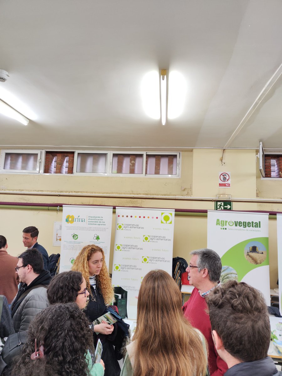 El proyecto #Life4Doñana se ha dado a conocer en la Jornada de puertas abiertas de <a href="/ETSIASevilla/">ETSIA Univ. Sevilla</a> 2024 

<a href="/CoopsAgroAND/">Cooperativas Agro-alimentarias de Andalucía</a>, a través de I+D+i, anima a los #jóvenes formar parte de cooperativas y muestra los #proyectos de #innovación en los que la federación está involucrada