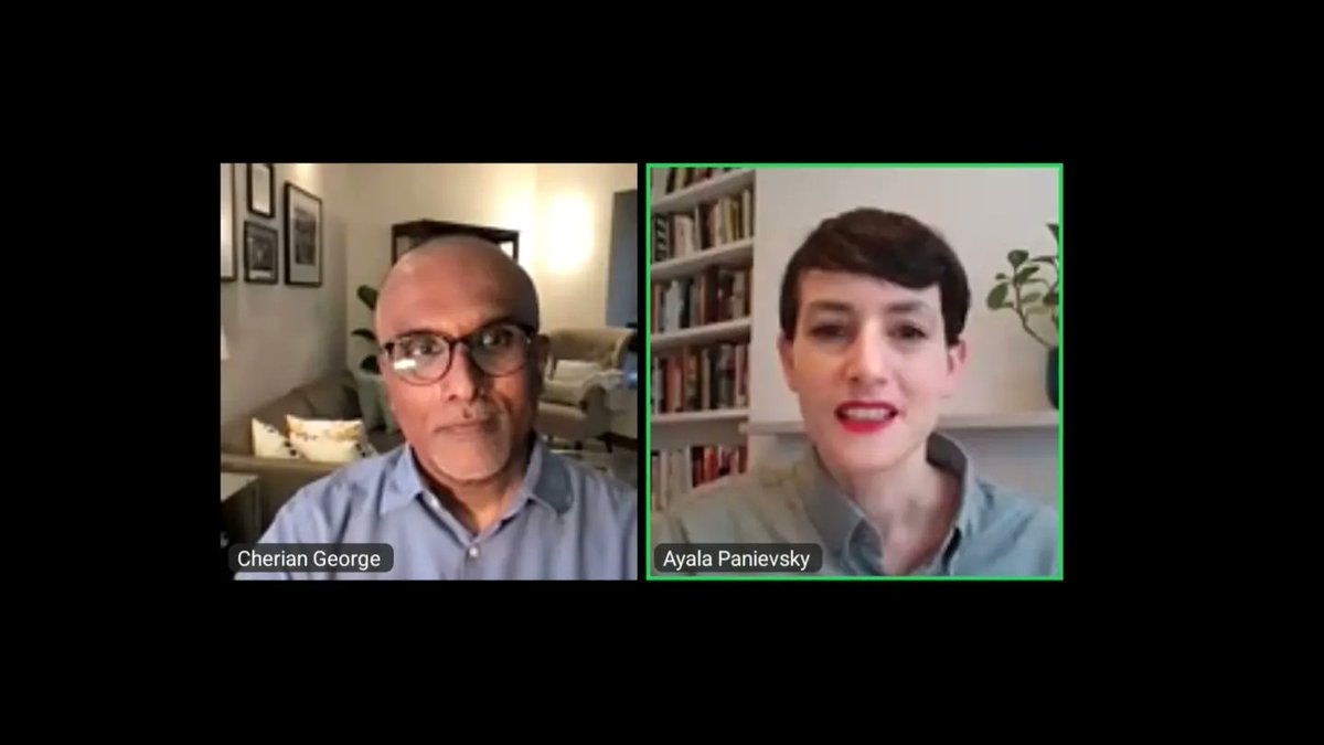 Devina Sarwatay (@devinasarwatay) on Twitter photo Dr <a href="/panievsky/">Ayala Panievsky</a> <a href="/CityUniSCC/">School of Communication & Creativity</a> <a href="/CityUniLondon/">Anna</a> presenting her fantastic work as part of the webinar series organised by Prof. <a href="/cheriangeorge/">Cherian George</a> <a href="/hkbaptistu/">Hong Kong Baptist University</a>
#polarisation #journalism #media Dr <a href="/panievsky/">Ayala Panievsky</a> <a href="/CityUniSCC/">School of Communication & Creativity</a> <a href="/CityUniLondon/">Anna</a> presenting her fantastic work as part of the webinar series organised by Prof. <a href="/cheriangeorge/">Cherian George</a> <a href="/hkbaptistu/">Hong Kong Baptist University</a>
#polarisation #journalism #media