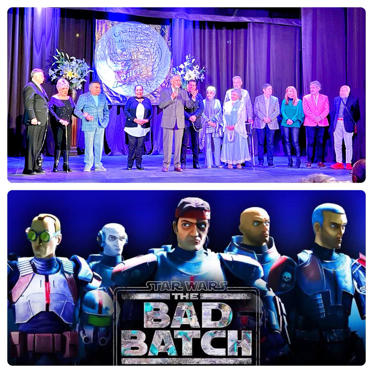 AlvaroCueva's tweet photo. "Bad Batch" y La Casa del Actor: https://t.co/rW7TAxSuUB @CasadelActor #CasaDelActor #BadBatch #BadBatch3 #BadBatchSeason3 #BadBatchFinale #BadBatchTheFinalSeason #BadBatchFinalSeason #Disney #StarWars #DisneyPlus #Streaming #Serie #Series #Cine #Teatro #Television #Mexico https://t.co/Au3VYm2n1o