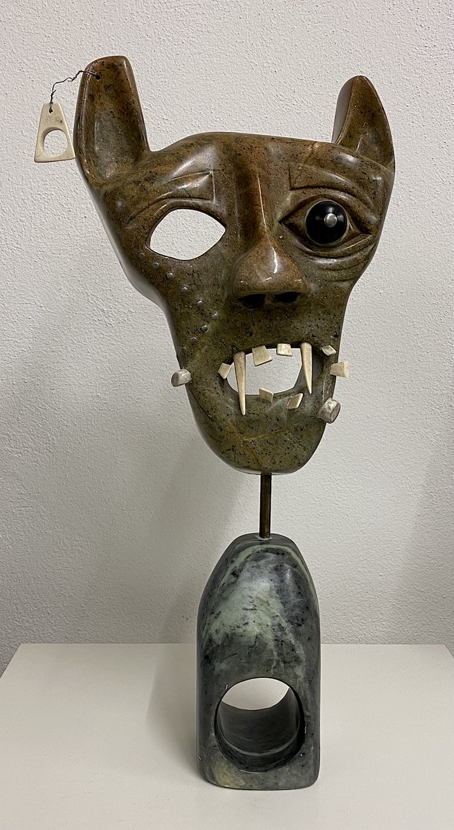 "Floyd Kuptana in Museums &amp; Galleries 1993 - 2024"
The webinar recording: [lnkd.in/efYTqexS ].
The slides:  lnkd.in/e3qTfCtM
"Floyd Kuptana: From Another World" [ floydkuptana.ca ] #floydkuptana #inuitart <a href="/GalleryArcturus/">Gallery Arcturus</a> #museumcerny @wellingtongallery