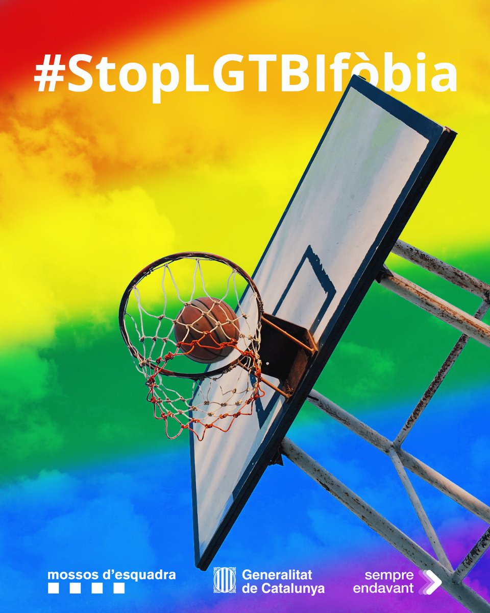 La LGTBIfòbia encara és una realitat en molts sectors de la societat, i també a l’esport

Per això, és essencial que pares, mares, entrenadors i espectadors prenguin partit i donin exemple als infants

#StopLGTBIfòbia

@fcf_cat @fcbq