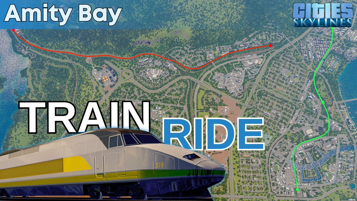 G'Day everyone! 👋 Apologies but some pesky IRL stuff came up this week and meant I haven't finished the next CS1 vid! So rather than post nothing at all, I thought why not drop a cheeky first-person train ride! 🚅🛤️  

Enjoy! 👉 youtu.be/3E8im4Zl8bA

#CitiesSkylines #Train