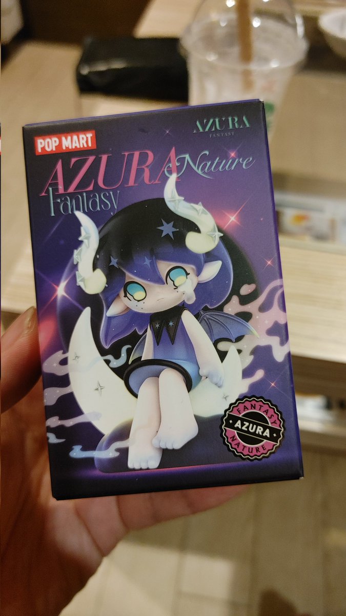 eru_rogu's tweet image. 見た目が気に入ったフィギュア♪
欲しいと思った子が当たりました😊
触れたら、全部ほしくなりました(笑)
#AZURA
#FantasyNature
#星空