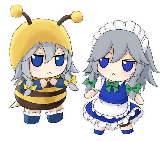 ふもふも咲夜さん、ふもふも咲夜さん蜂
FUMO SAKUYA
fumo bee 