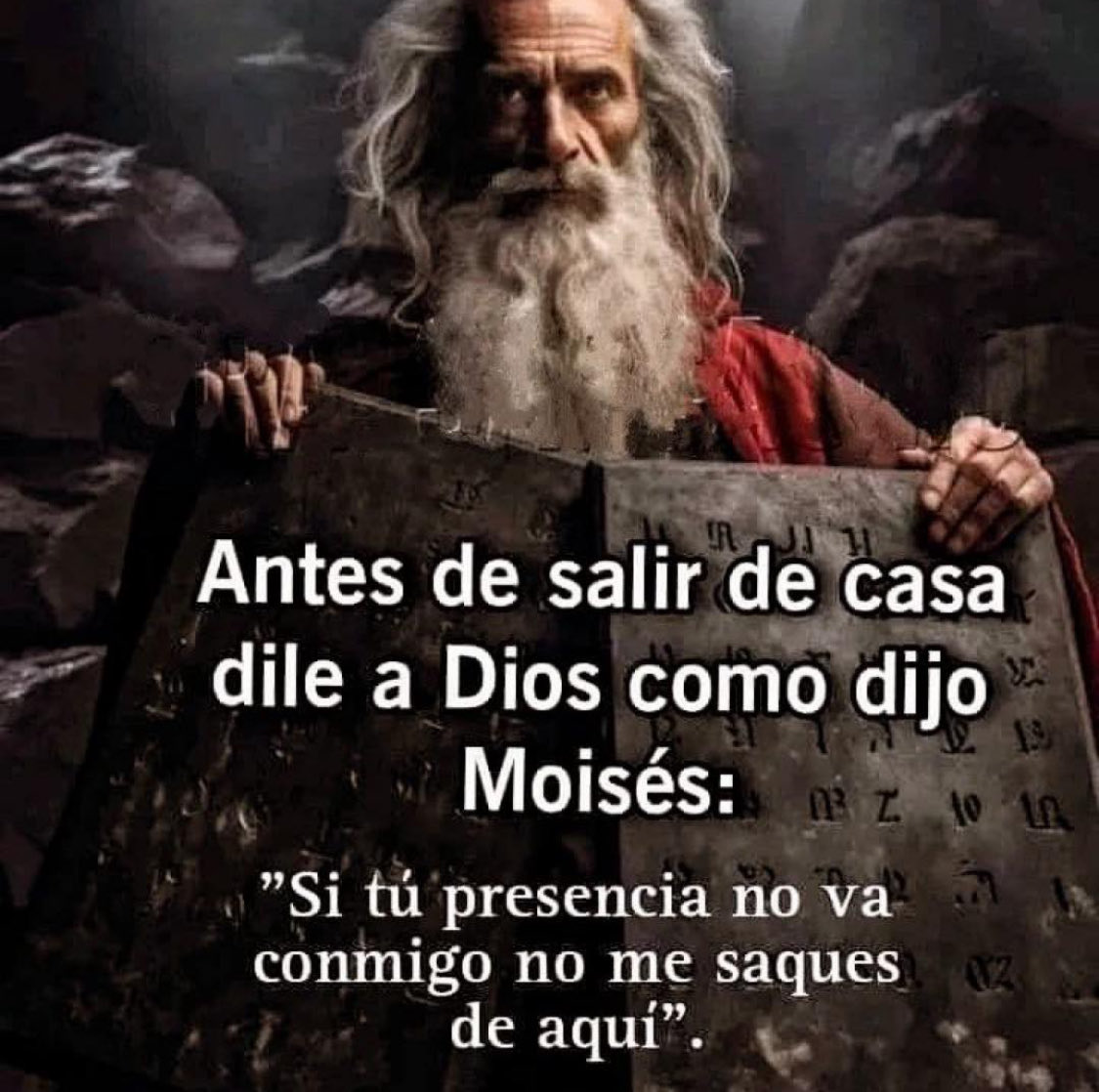 Éxodo 33, 15 👇