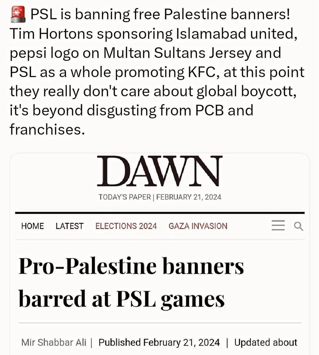 inehamalyck_'s tweet image. EVERYONE DO YOUR PART AND BOYCOTT PSL IF THEY DON'T END THEIR CONTRACTS WITH THESE BRANDS.

The call for boycotting these implicated brands emerges as a tangible expression of solidarity with marginalized communities, particularly those affected by the enduring conflict in Gaza.…