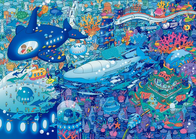 「魚 鮫」のTwitter画像/イラスト(新着)