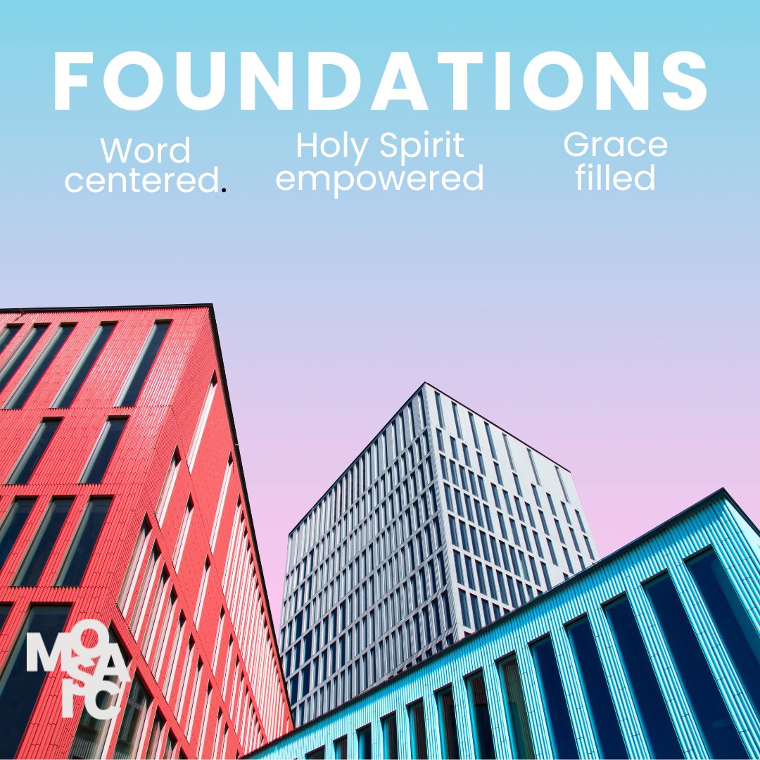 ChurchMosaic's tweet photo. Last Sunday we kicked off our new 'Foundations' Series, considering how being Word centered, Holy Spirit empowered and Grace filled are at the core of all we do. Everyone is welcome to join us when we gather on a Sunday morning, from 10:30am, at QMC. https://t.co/GIh2VmhoQG