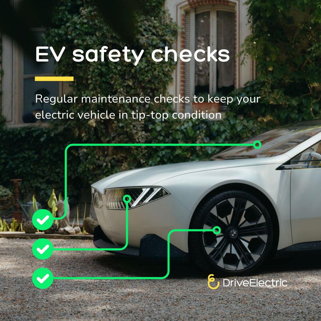 It’s the first day of Spring. Yes yes yes. Bring on the SUNSHINE 😅 Why not venture into said sunshine and give your EV a springtime safety check? (So you’re road-trip ready!) Read our safety checks guide here: bit.ly/49HOpwG ⏱️Read time : 4 mins #DriverGuide #EVGuide