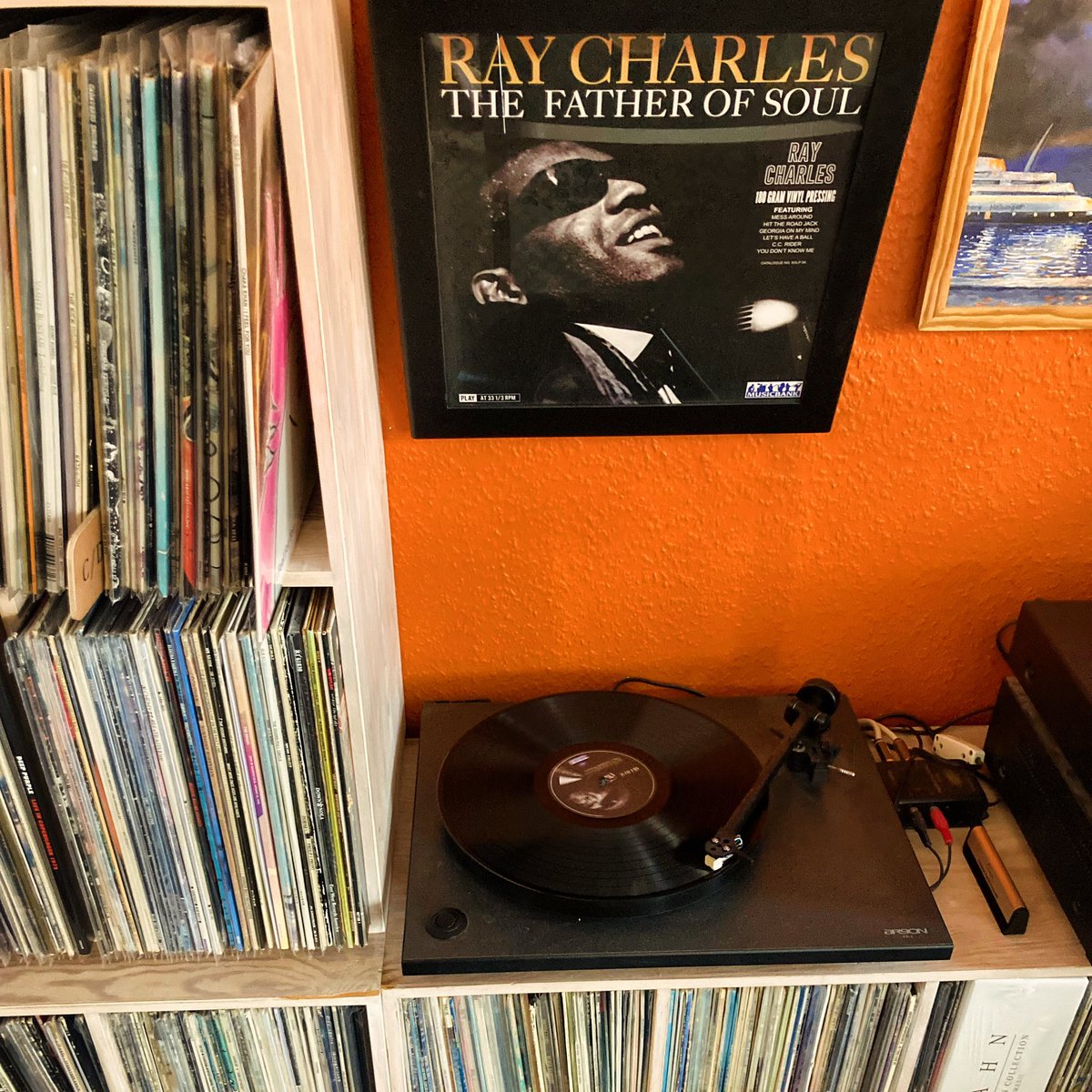 FivetowerR's tweet photo. #raycharles 🇺🇸 #nowspinning #fivetowervinyl #vinylcommunity #recordcollection https://t.co/9pySRTUNGw