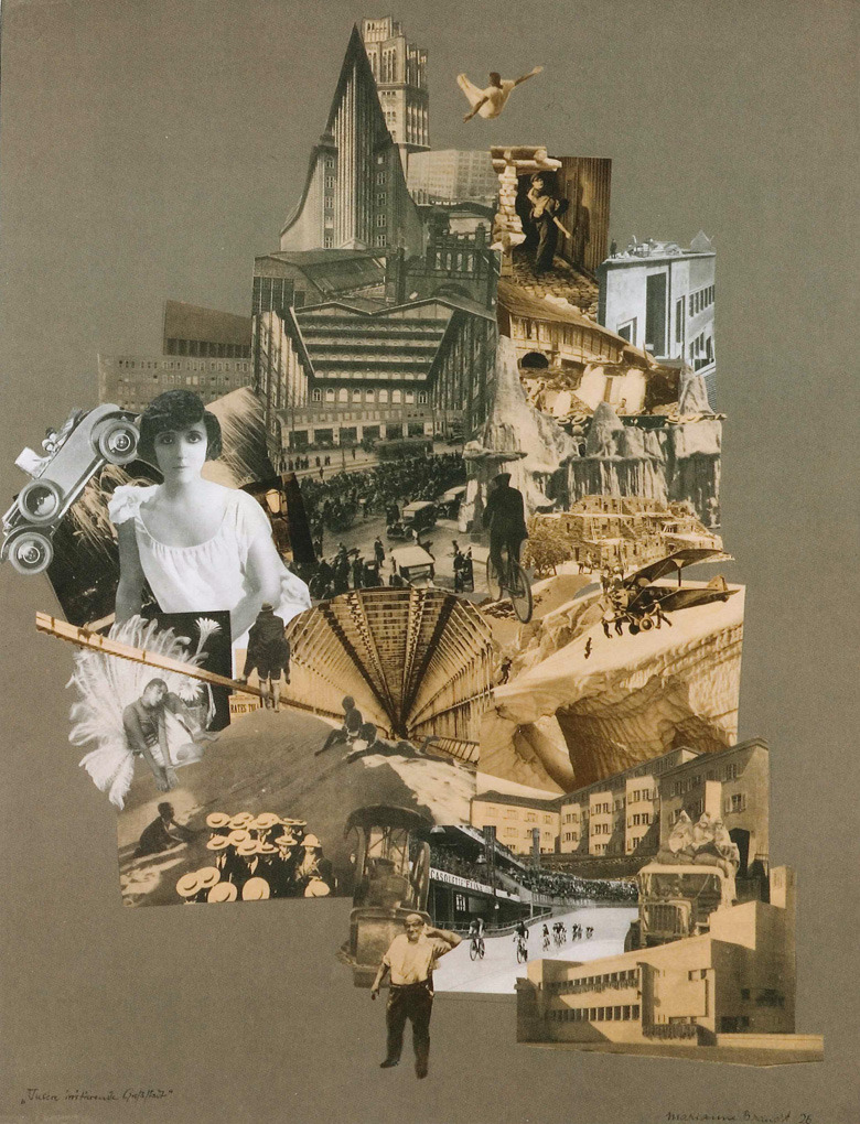 Marianne Brandt, Unsere irritierende Großstadt, 1925