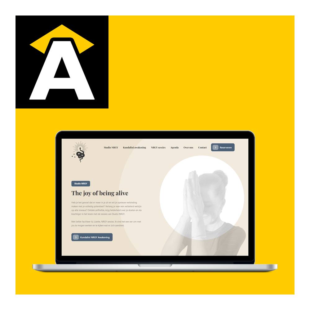 ArlozMultimedia's tweet photo. Webdesign voor https://t.co/OwFT562H0o uit Arnhem. #Arloz heeft de nieuwe website voor Studio NRGY ontwikkeld! De website heeft ook een #bestelsysteem met #betaalkoppeling voor online boekingen van o.a. #KundaliniNRGYAwakening sessies.

Mee informatie: https://t.co/0zS6uPLlPc https://t.co/3TCZ1wLVBP