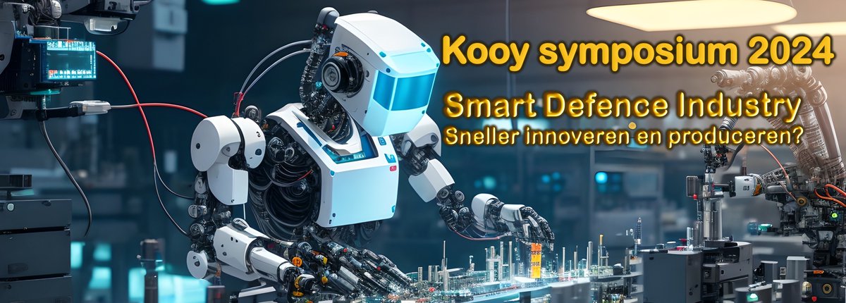 Over ZES weken - 3 apr - vindt het Kooy Symposium plaats in Stroe. Thema: Smart Defence Industry. Inschrijven: kooysymposium.nl. <a href="/landmacht/">Koninklijke Landmacht</a> <a href="/kon_marine/">Koninklijke Marine</a> <a href="/Kon_Luchtmacht/">Koninklijke Luchtmacht</a> <a href="/dhcluchtmacht/">DHC Luchtmacht</a> <a href="/11Luchtmobiel/">11 Luchtmobiele Brigade</a> <a href="/tudelft/">TU Delft</a> @TUeindhoven <a href="/Politie/">Politie Nederland</a> <a href="/Marechaussee/">Koninklijke Marechaussee</a> <a href="/kseindhoven/">KIVI Students</a> <a href="/yesdelftstudent/">YES!Delft Students</a>